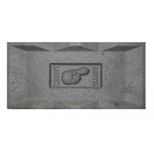 Камень прямоугольный для банной печи "Банник" КЧП-2 RLK 8112